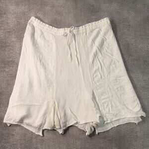 Y2k Karma Highway White Embroidered Skirt